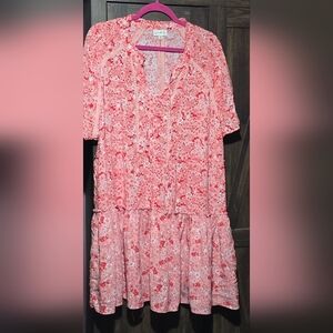 Wonderly Pink Floral Dress